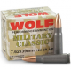 WOLF Military Classic 7.62x39mm Non-Corrosive Berdan Primed Steel Case 124gr. HP Ammo - 20rd